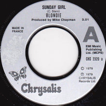 Load image into Gallery viewer, Blondie : Sunday Girl (7&quot;, Single, Sil)
