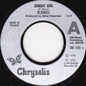 Blondie : Sunday Girl (7", Single, Sil)