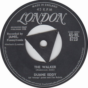 Duane Eddy And The Rebels : Ramrod / The Walker (7", Single, Mono, Tri)