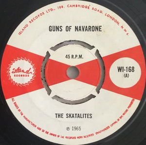 The Skatalites : Guns Of Navarone  (7", Single, 4 P)