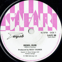 Load image into Gallery viewer, Toyah (3) : Rebel Run (7&quot;, Single)
