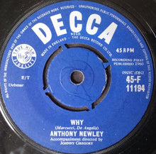 Load image into Gallery viewer, Anthony Newley : Why (7&quot;, 4-P)
