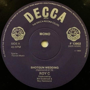 Roy C. Hammond : Shotgun Wedding (7", Mono, RE)