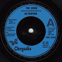 Load image into Gallery viewer, Ultravox : The Voice (7&quot;, Single, Blu)
