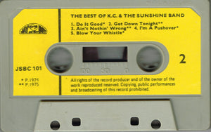 KC & The Sunshine Band : The Best Of KC And The Sunshine Band (Cass, Comp)