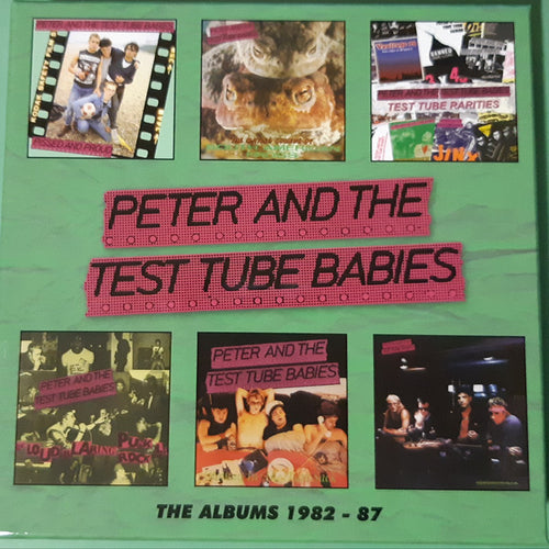Peter And The Test Tube Babies : The Albums 1982 - 87 (CD, Album, RE + CD, Album, RE + CD, Comp + CD, Alb)