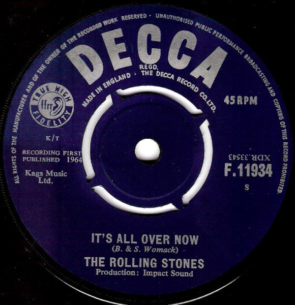 The Rolling Stones : It's All Over Now (7
