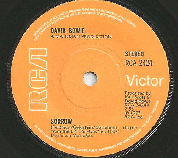 David Bowie : Sorrow (7