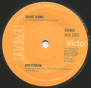 David Bowie : Sorrow (7", Single, Sol)