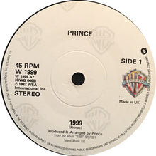 Load image into Gallery viewer, Prince : 1999 / Little Red Corvette  (7&quot;, Single, Pap)
