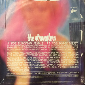 The Stranglers : European Female (7", Single)