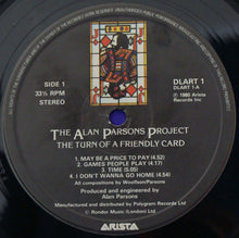 Load image into Gallery viewer, The Alan Parsons Project : The Turn Of A Friendly Card (LP, Album, PRS)
