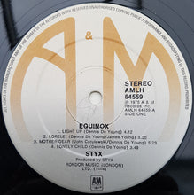 Load image into Gallery viewer, Styx : Equinox (LP, Album)
