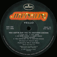 Load image into Gallery viewer, Yello : You Gotta Say Yes To Another Excess (LP, Album, RE)
