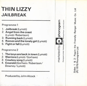 Thin Lizzy : Jailbreak (Cass, Album)