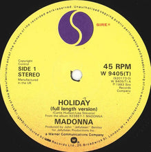 Load image into Gallery viewer, Madonna : Holiday (12&quot;, Single, Cop)
