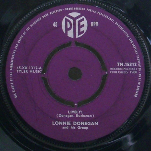 Lonnie Donegan : Lively! (7