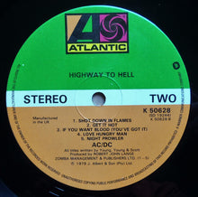 Load image into Gallery viewer, AC/DC : Highway To Hell (LP, Album)
