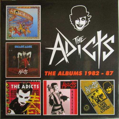 The Adicts : The Albums 1982 - 87 (5xCD, Album + Box, Comp)