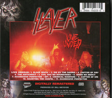 Load image into Gallery viewer, Slayer : Live Undead / Haunting The Chapel (CD, Comp, RE, RM, Dig)
