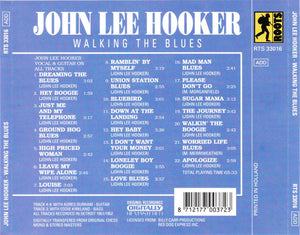 John Lee Hooker : Walking The Blues (CD, Comp, RM)