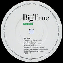 Load image into Gallery viewer, Peter Gabriel : Big Time (7&quot;, Single)
