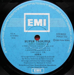 ABBA : Super Trouper (LP, Album)