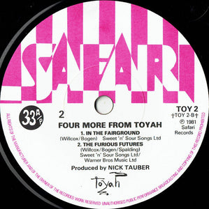 Toyah (3) : Four More From Toyah   (7", EP, Car + Flexi, 7", S/Sided)