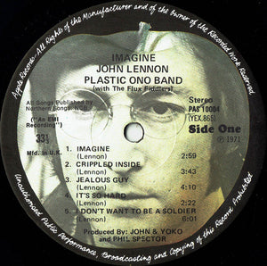 John Lennon : Imagine (LP, Album)