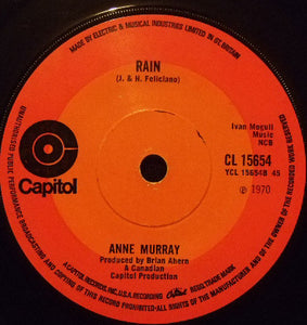 Anne Murray : Snowbird (7", Single)