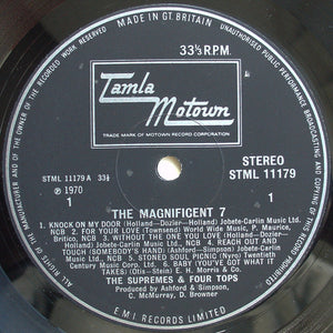The Supremes & The Four Tops* : The Magnificent 7 (LP, Album)