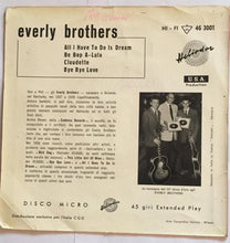 Load image into Gallery viewer, Everly Brothers : All I Have To Do Is Dream (7&quot;, EP, Mono)
