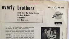 Load image into Gallery viewer, Everly Brothers : All I Have To Do Is Dream (7&quot;, EP, Mono)
