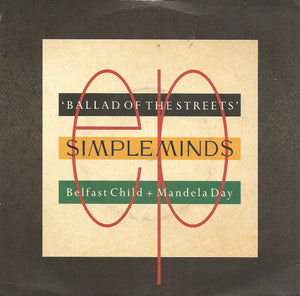 Simple Minds : Ballad Of The Streets (7", EP, Sil)