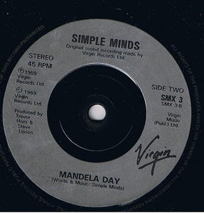 Simple Minds : Ballad Of The Streets (7", EP, Sil)