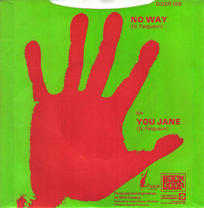 The Donkeys (2) : No Way (7", Single)