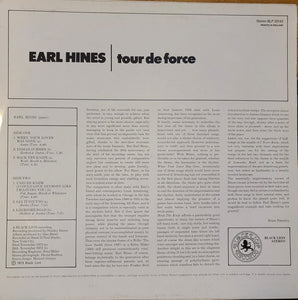 Earl Hines : Tour De Force (LP, Album)