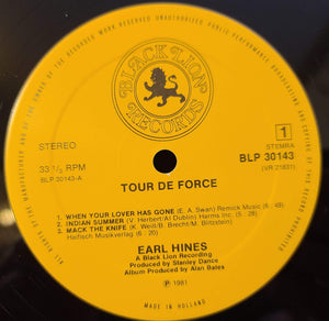 Earl Hines : Tour De Force (LP, Album)