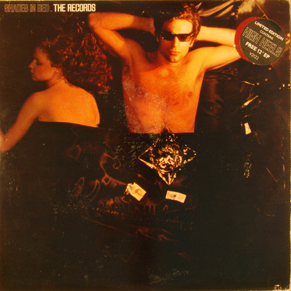 The Records : Shades In Bed (LP, Album + 12