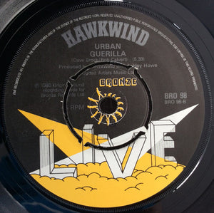 Hawkwind : Live - Shot Down In The Night (7", Single)