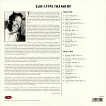 Load image into Gallery viewer, Slim Harpo : I&#39;m A King Bee (LP, Comp, 180)
