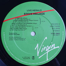 Load image into Gallery viewer, Steve Hillage : Live Herald (2xLP, Album, Gat)
