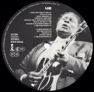 U2 With B.B. King : When Love Comes To Town (12", Maxi)