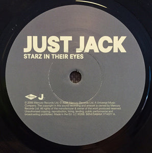 Just Jack : Starz In Their Eyes (7", S/Sided, Single, Etch)