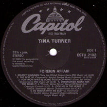 Load image into Gallery viewer, Tina Turner : Foreign Affair (LP, Album, Gat)
