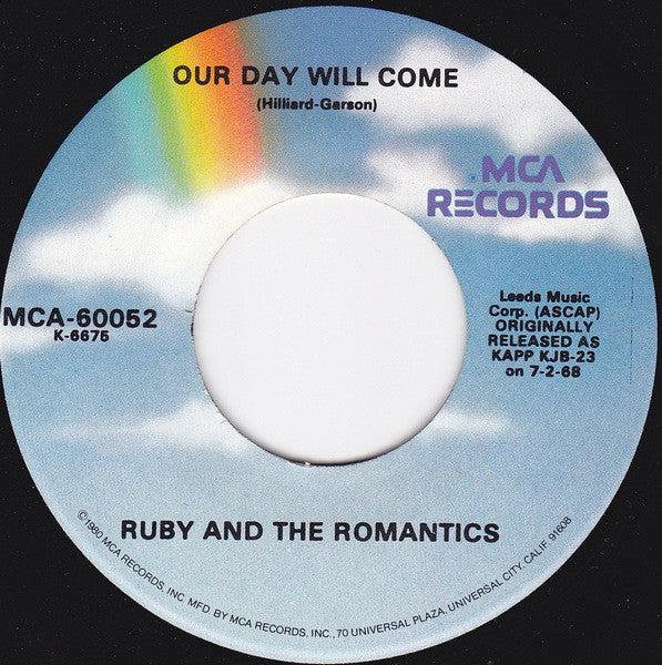 Ruby And The Romantics : Our Day Will Come (7