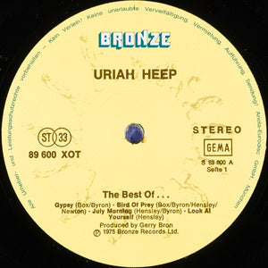 Uriah Heep : The Best Of... (LP, Comp)