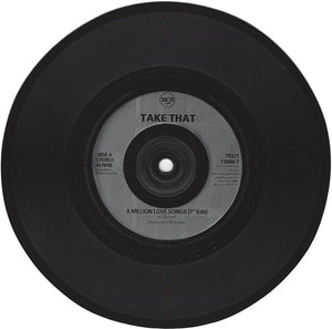 Take That : A Million Love Songs (7", Single, Ltd)