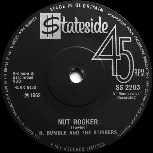 B. Bumble & The Stingers : Nut Rocker (7