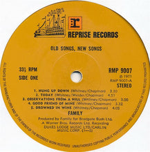 Load image into Gallery viewer, Family (6) : Old Songs, New Songs (LP, Comp)
